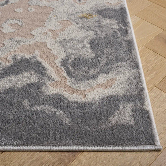 Safavieh Palma 5'-3" x 7'-6" Rug in Grey / Gold