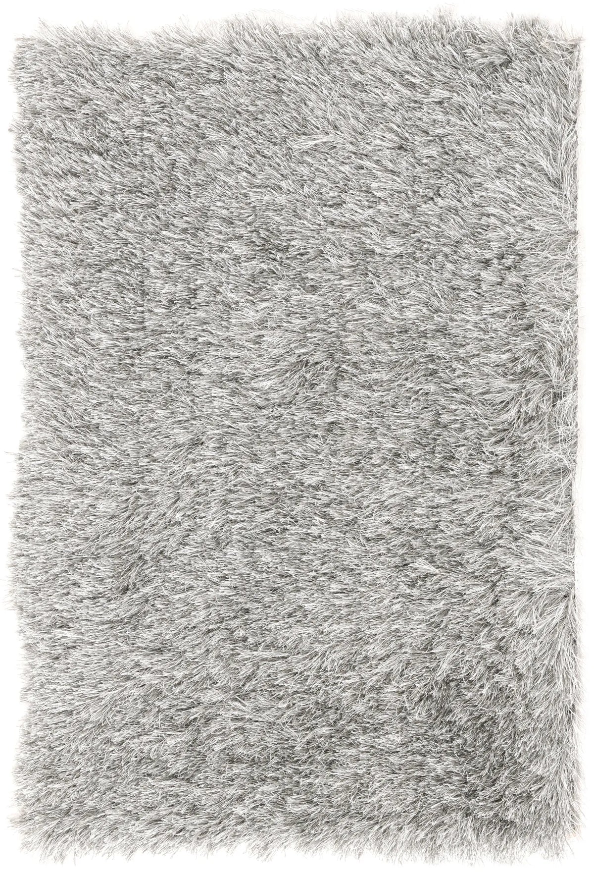 Safavieh Shag 2'-0" x 3'-0" Rug in Silver
