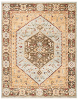 Safavieh Samarkand 10'-0" x 14'-0" Rug in Blue / Brown