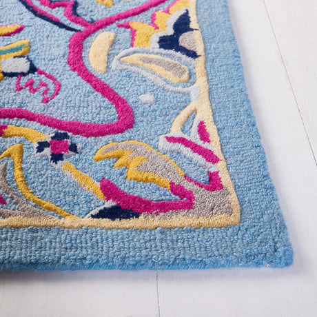 Safavieh Bellagio 4'-0" x 6'-0" Rug in Light Blue / Multi