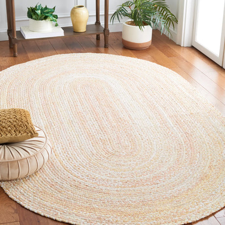 Safavieh Braided 5'-0" x 8'-0" Rug in Beige