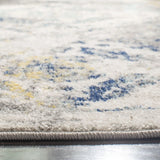 Safavieh Madison 6'-7" x 6'-7" Rug in Ivory / Blue