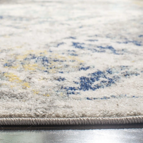 Safavieh Madison 6'-7" x 6'-7" Rug in Ivory / Blue