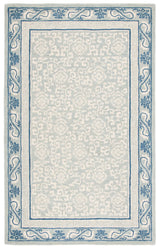 Safavieh Antiquity 4'-0" x 6'-0" Rug in Light Blue / Ivory