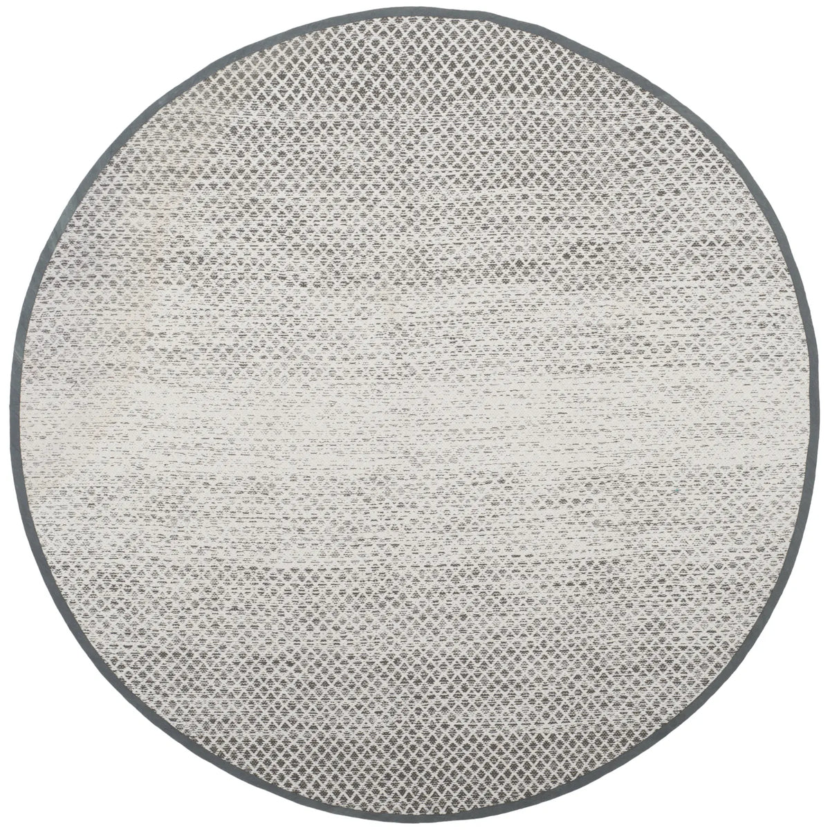 Safavieh Montauk 6'-0" x 6'-0" Rug in Light Grey / Ivory