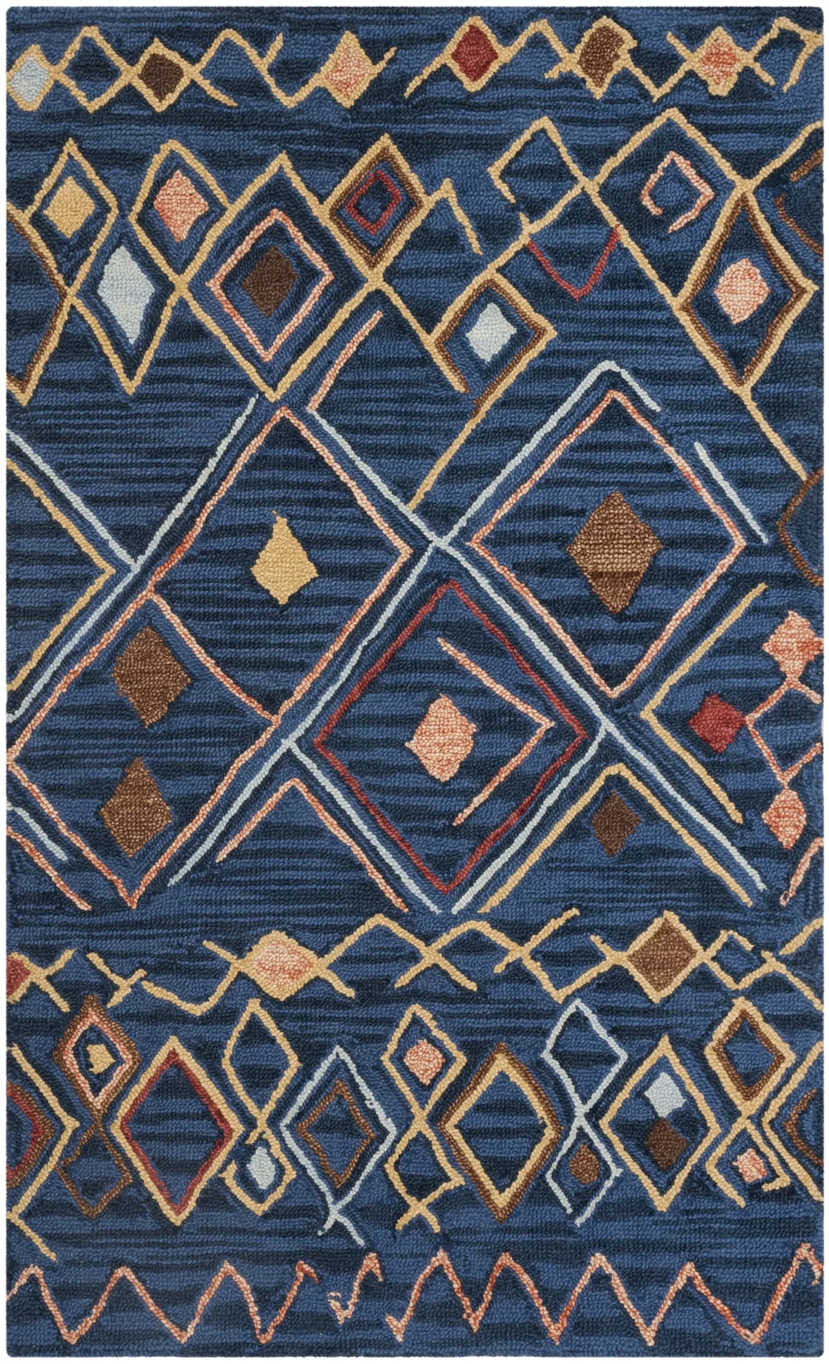 Safavieh Suzani 3'-0" x 5'-0" Rug in Blue / Multi