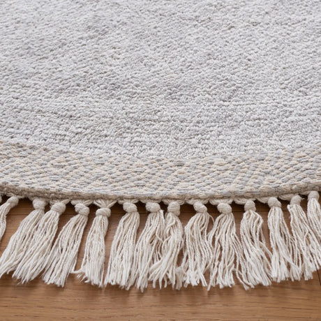 Safavieh Easy Care 6'-0" x 6'-0" Rug in Grey / Ivory