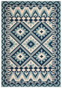 Safavieh Veranda 4'-0" x 5'-7" Rug in Turquoise / Blue