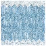 Safavieh Metro 6'-0" x 6'-0" Rug in Blue / Ivory