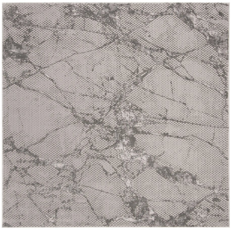 Safavieh Lurex 100 6'-7" x 6'-7" Rug in Grey / Grey