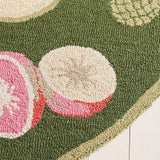 Safavieh Chelsea 4'-6" x 6'-6" Rug in Hunter Green
