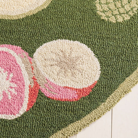 Safavieh Chelsea 4'-6" x 6'-6" Rug in Hunter Green