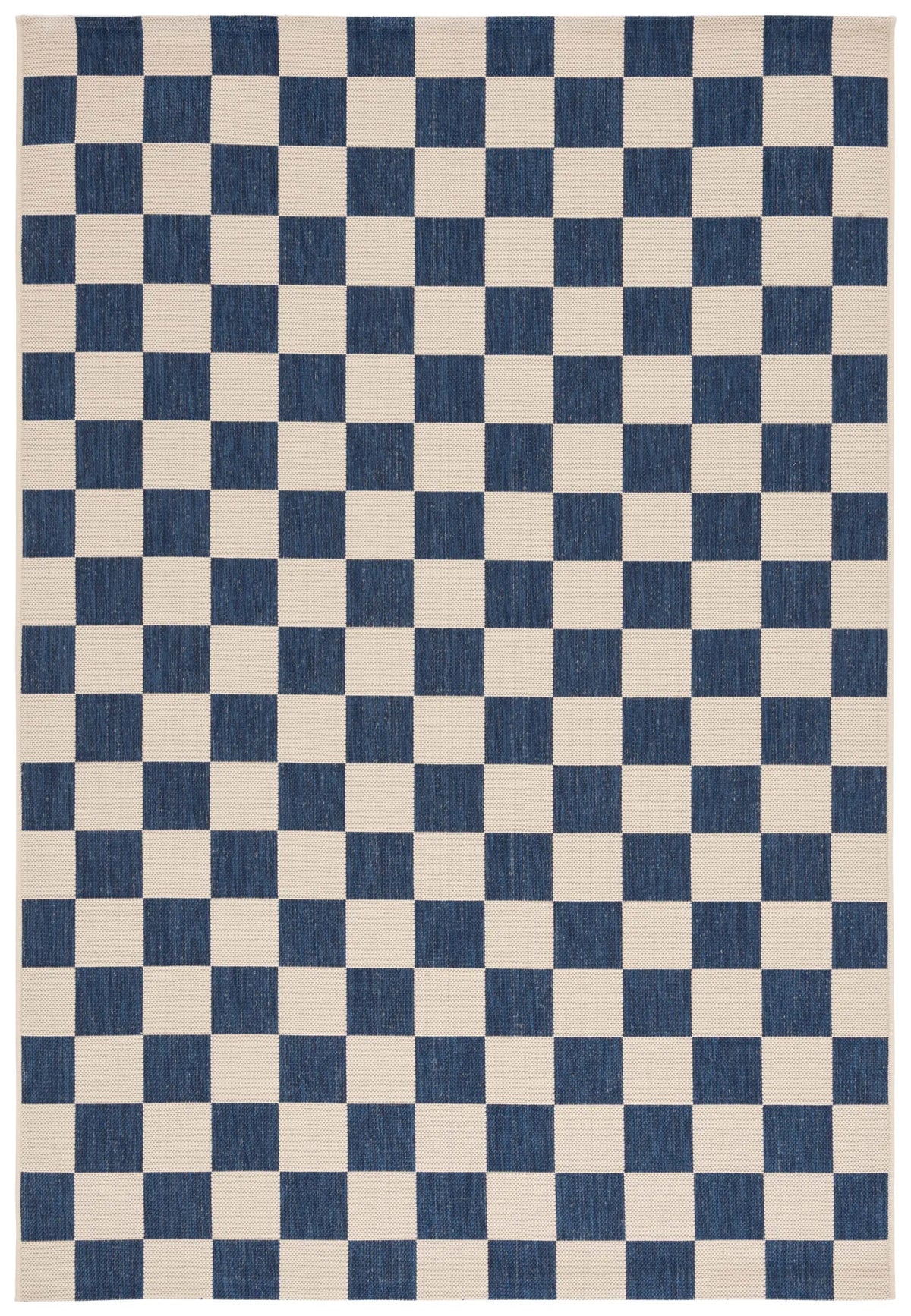 Safavieh Courtyard 4'-0" x 5'-7" Rug in Navy / Beige