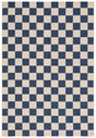 Safavieh Courtyard 4'-0" x 5'-7" Rug in Navy / Beige
