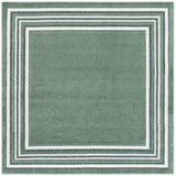 Safavieh Cabana 6'-7" x 6'-7" Rug in Green / Ivory