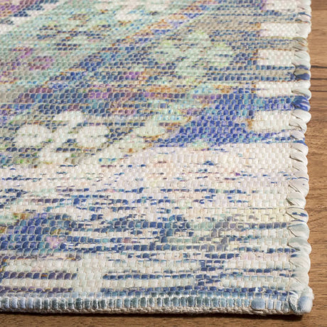 Safavieh Saffron 4'-0" x 6'-0" Rug in Royal Blue / Fuchsia