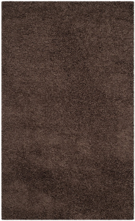 Safavieh Sgl-Laguna Shag 3'-0" x 5'-0" Rug in Brown