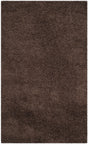 Safavieh Sgl-Laguna Shag 3'-0" x 5'-0" Rug in Brown