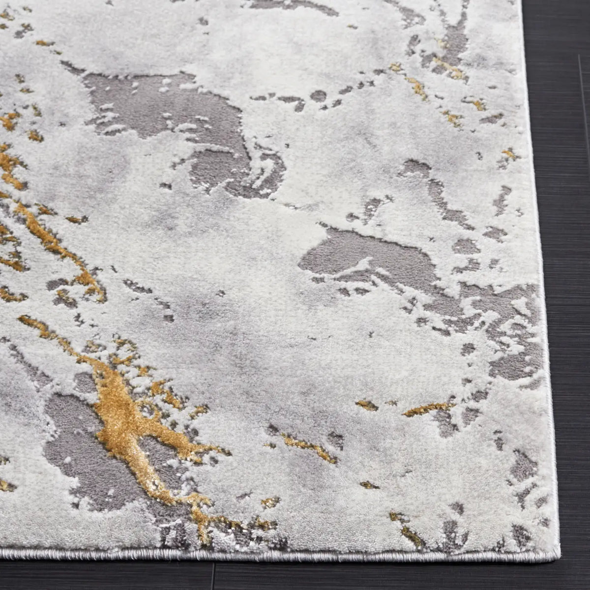 Safavieh Craft 4'-0" x 6'-0" Rug in Grey / Gold