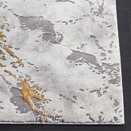 Safavieh Craft 4'-0" x 6'-0" Rug in Grey / Gold