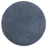 Safavieh Rainbow Shag 4'-0" x 4'-0" Rug in Grey