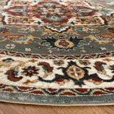 Safavieh Summit 6'-7" x 6'-7" Rug in Grey / Ivory