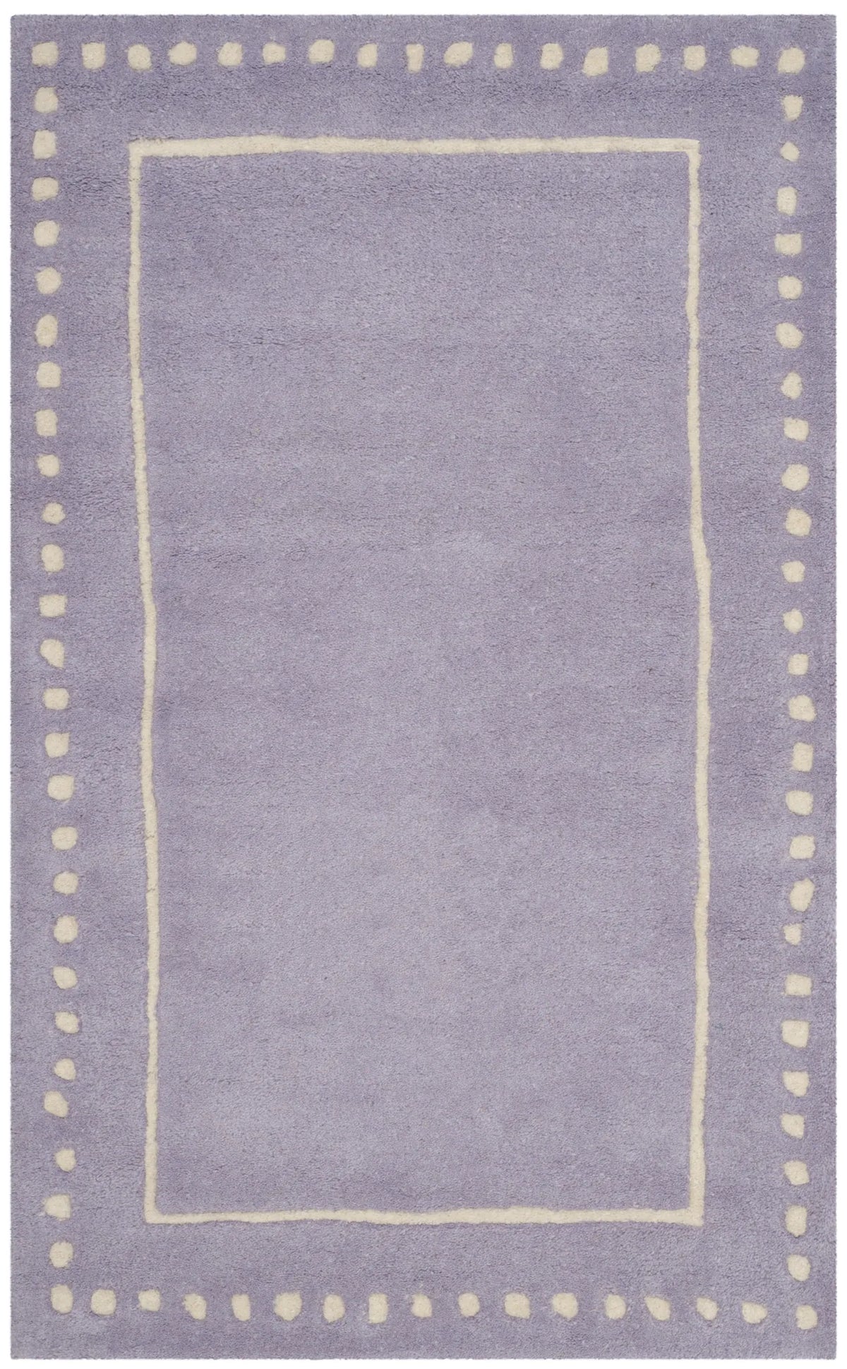 Safavieh Bella 2'-0" x 3'-0" Rug in Lavander / Ivory