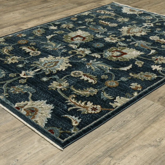 Oriental Weavers Sphinx Capella CAP05 Multi Rugs - angle detail