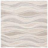 Safavieh Fifth Avenue 6'-0" x 6'-0" Rug in Natural / Ivory