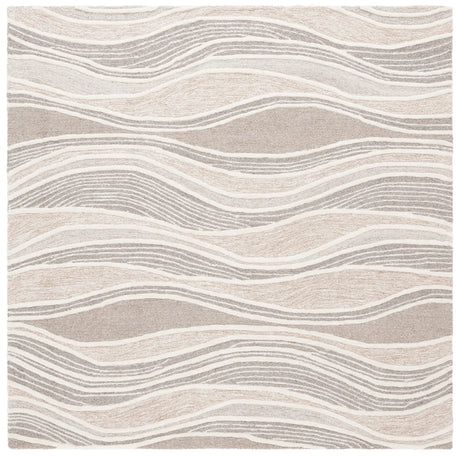 Safavieh Fifth Avenue 6'-0" x 6'-0" Rug in Natural / Ivory