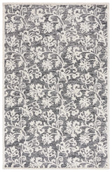 Safavieh Martha Stewart 4'-0" x 6'-0" Rug in Black / Ivory