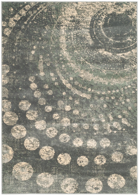 Safavieh Constellation Vintage 4'-0" x 5'-7" Rug in Light Grey / Multi