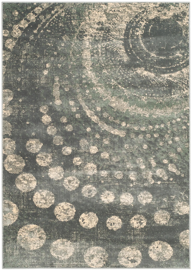 Safavieh Constellation Vintage 4'-0" x 5'-7" Rug in Light Grey / Multi