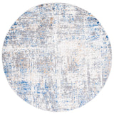Safavieh Shivan 100 6'-7" x 6'-7" Rug in Ivory / Blue