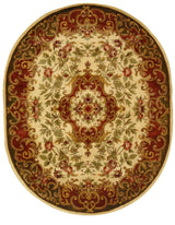Safavieh Classic 7'-6" x 9'-6" Rug in Ivory / Green