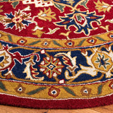 Safavieh Classic 8'-0" x 8'-0" Rug in Red / Navy