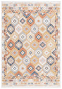 Safavieh Sunrise 4'-0" x 5'-7" Rug in Gold / Rust Blue