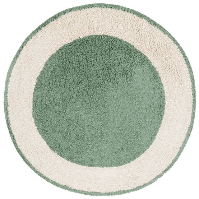 Safavieh Easy Care 3'-0" x 3'-0" Rug in Ivory / Green