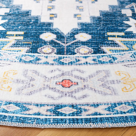 Safavieh Arizona 6'-0" x 6'-0" Rug in Navy / Ivory
