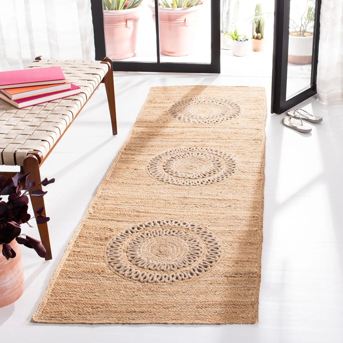 Safavieh Natural Fiber 2'-6" x 8'-0" Rug in Beige