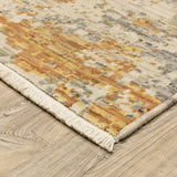Oriental Weavers Sphinx SOLERI SOL03 Beige Abstract Rugs - corner detail