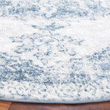 Safavieh Layla 6'-7" x 6'-7" Rug in Ivory Grey / Blue