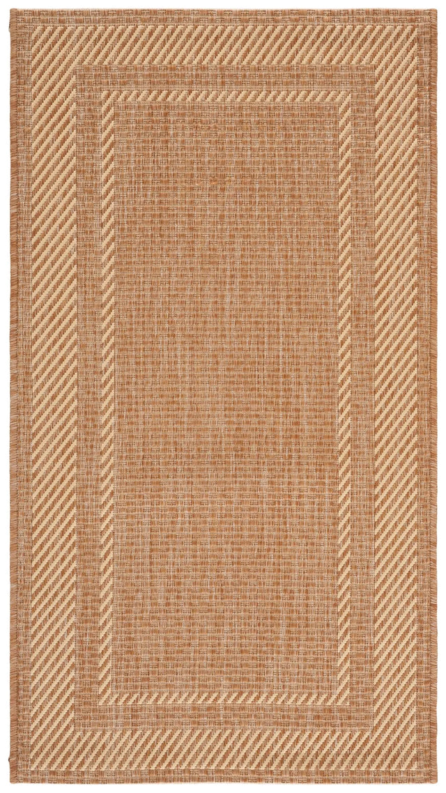 Safavieh Courtyard 2'-7" x 5'-0" Rug in Dark Beig / Beige