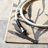 Safavieh Courtyard 5'-3" x 7'-7" Rug in Beige / Anthracite