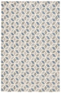 Safavieh Ebony 4'-0" x 6'-0" Rug in Ivory / Grey