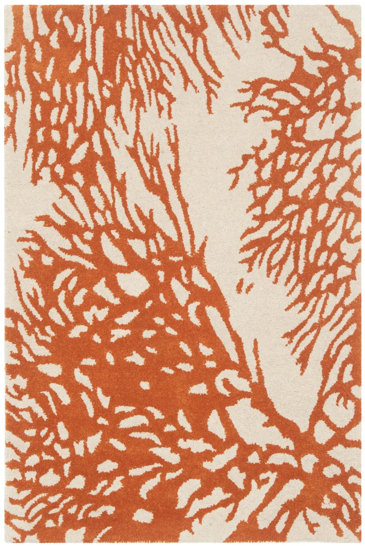 Safavieh Bella 2'-0" x 3'-0" Rug in Beige / Terracotta