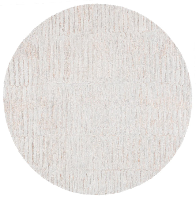 Safavieh Ebony 6'-0" x 6'-0" Rug in Rust / Grey