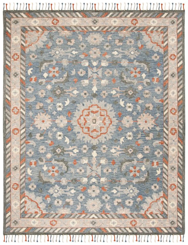 Safavieh Aspen 10'-0" x 14'-0" Rug in Blue / Rust