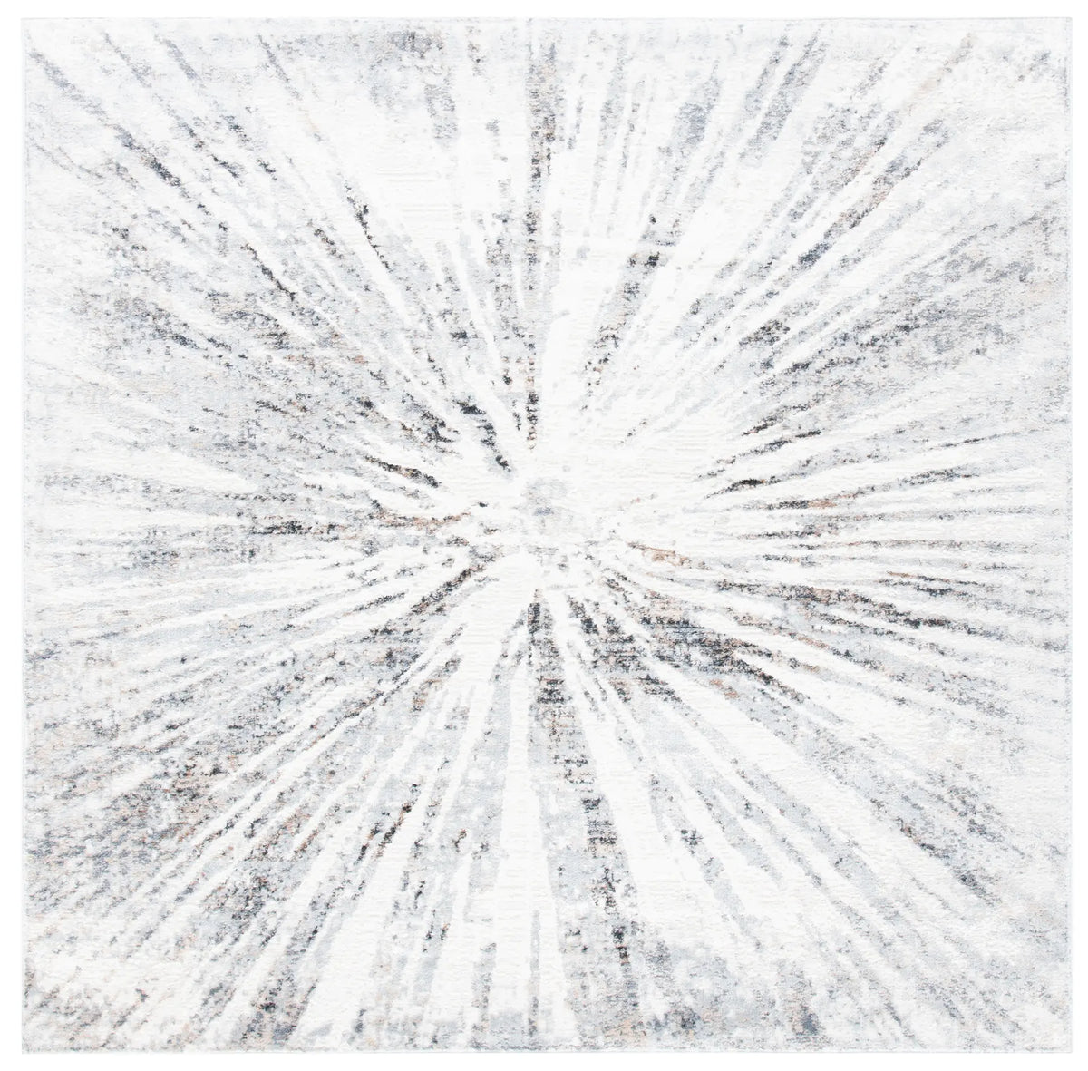 Safavieh Amelia 6'-7" x 6'-7" Rug in Grey / Gold