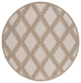 Safavieh Global 6'-7" x 6'-7" Rug in Beige / Brown